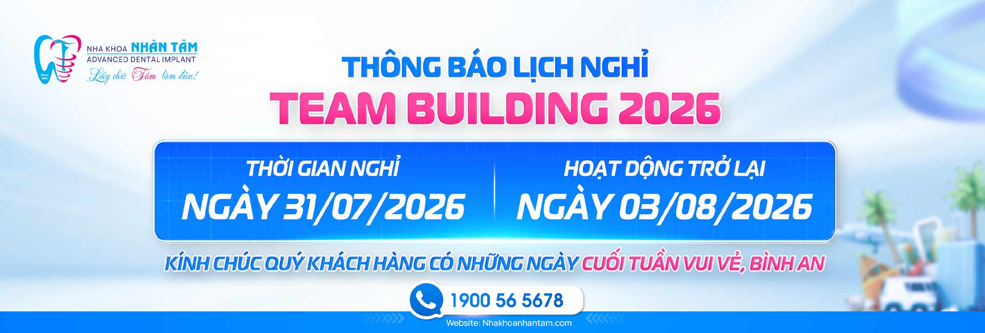 Thong bao nghi team building 2026 Thong